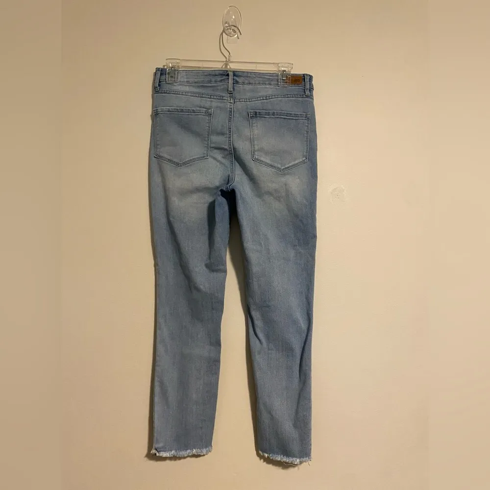 EUC RSQ Lightwash High Rise Ankle Skinny Blue Jeans size 9 - Image 3