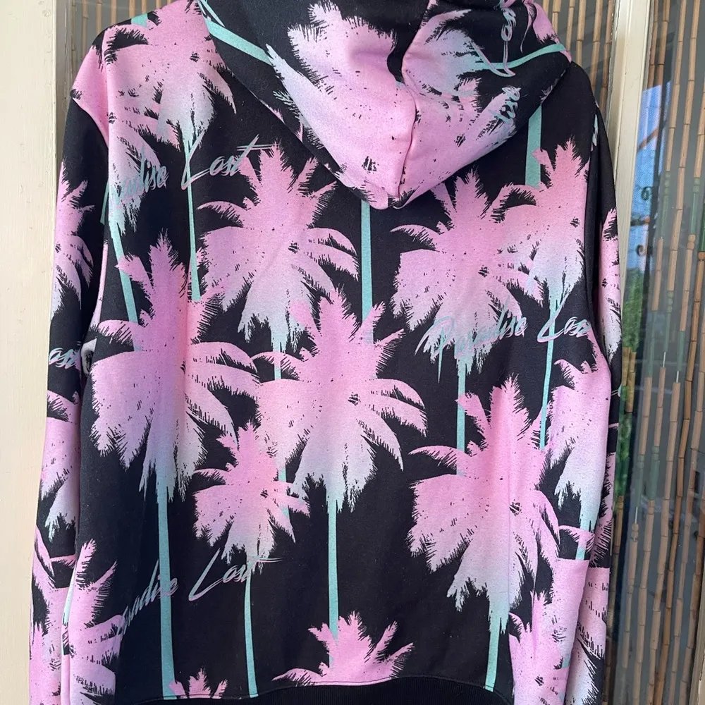 Conspiracy by Wesc floral black sweater unisex Y2K Size XL - Image 4