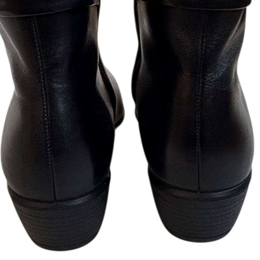 EUC Ecco Leather Ankle Boots Black Size 8 - 8.5 - Image 6