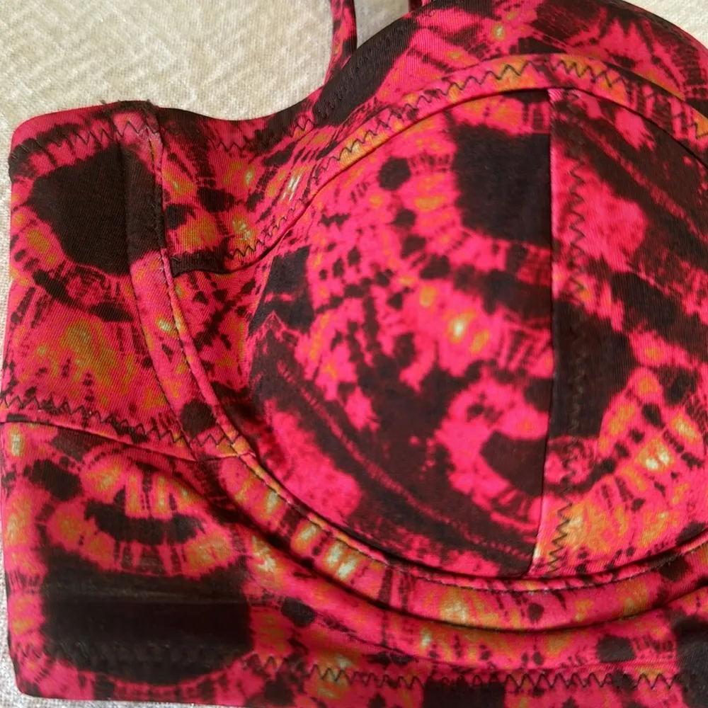 Ulla Johnson Zahara Underwire Bikini Top in Wild Rose, Medium, $190 - Image 4