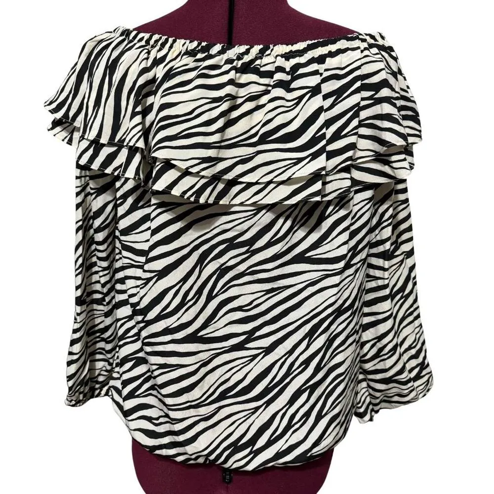 MICHAEL KORS Zebra Print Off - Image 6