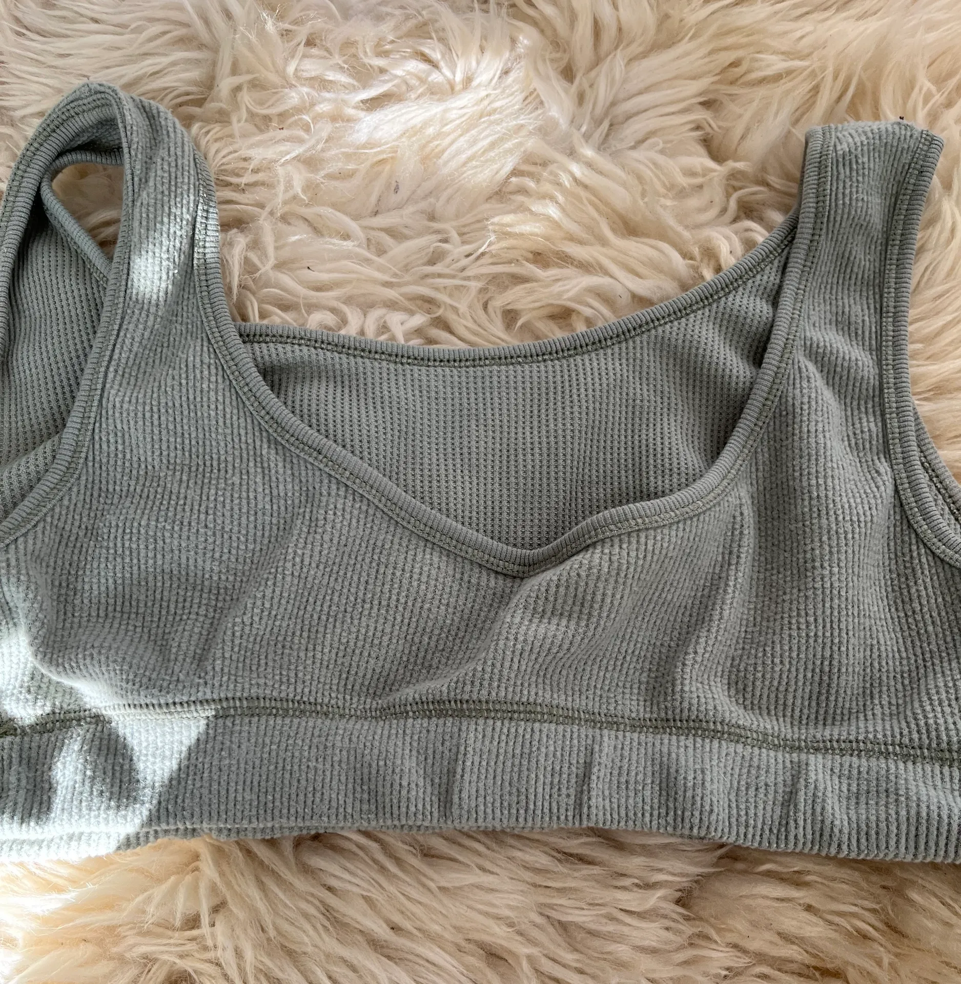 SKIMS Green Bra Top - Image 2