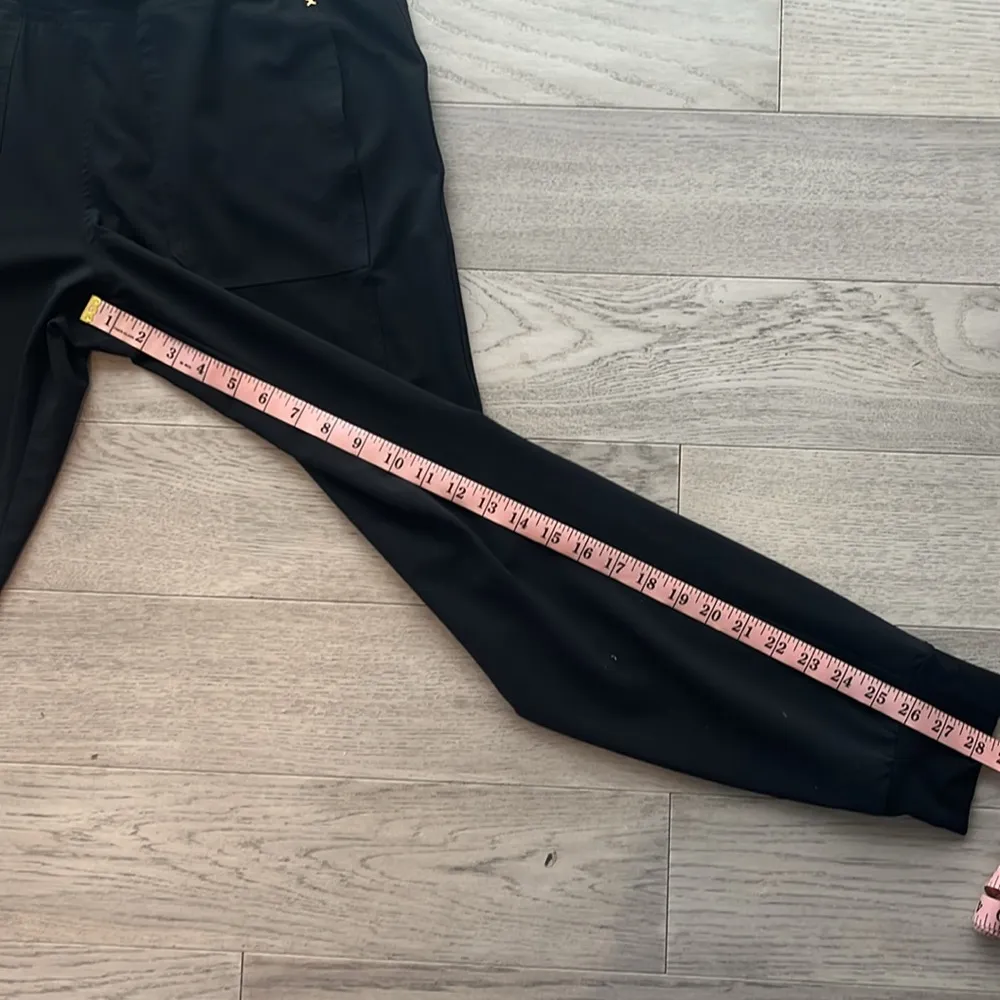 Cherokee  Black Jogger Scrub Pants Medium TALL - Image 4