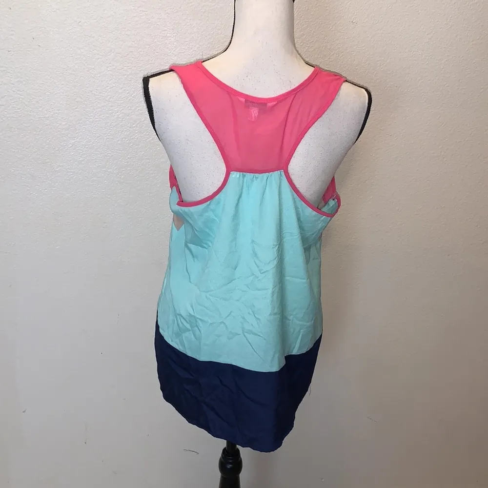 Charming Charlie  colorblock sheer tank top - Image 6