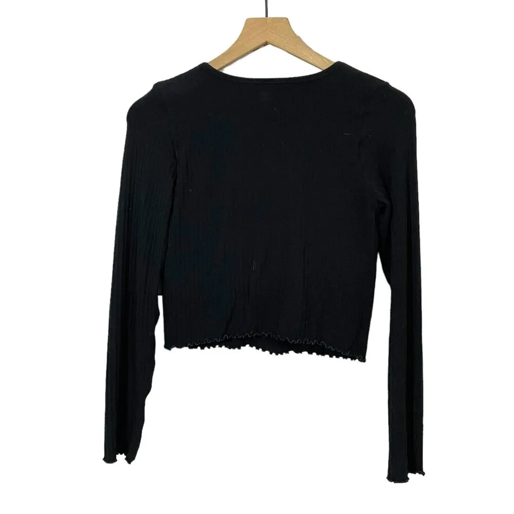 Sweaty Betty Mindful Seamless Long Sleeve Top - Black - 8 - Image 4