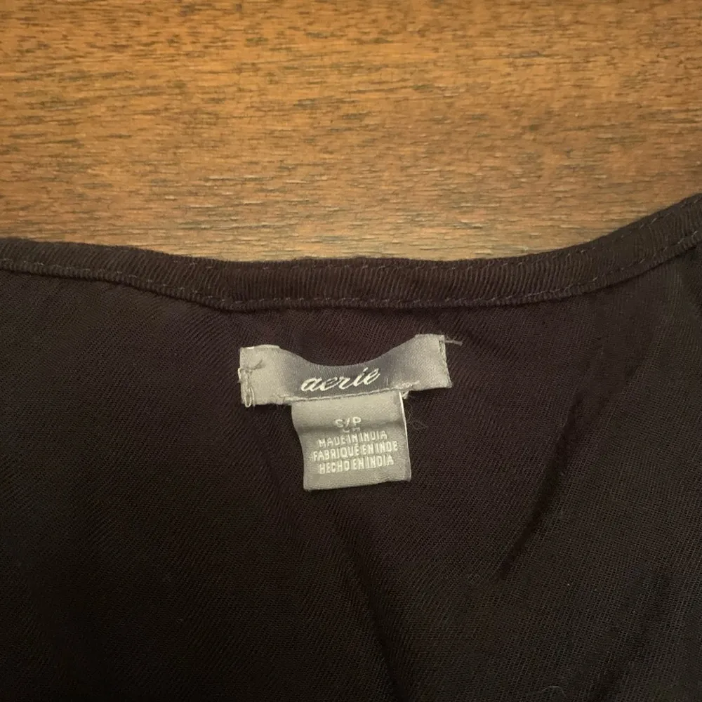 Aerie Romper Black Women’s Small - Image 2