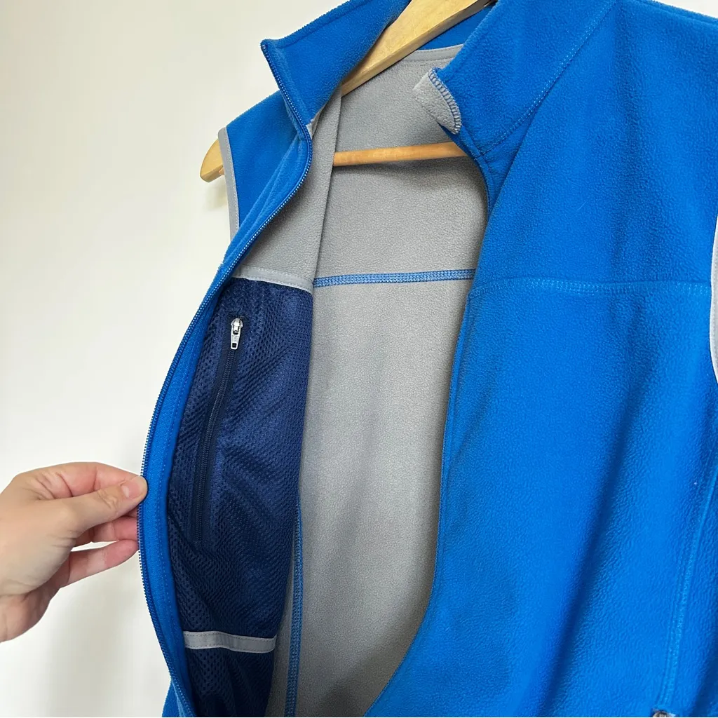 Vintage Collectable 2005 L.L.Bean x The Weather Channel Polartec Fleece Vest M Blue Size M - Image 8