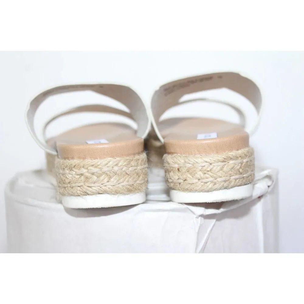 ladies STEVE MADDEN arran silver wedges size 10 - Image 3