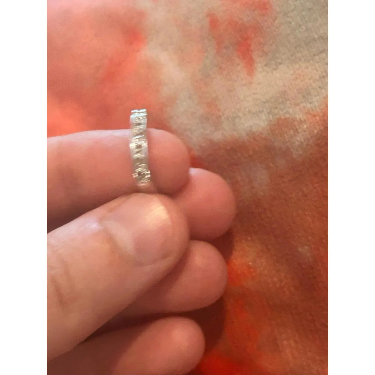 B241 earrings hoops small 925 sterling silver - Image 6