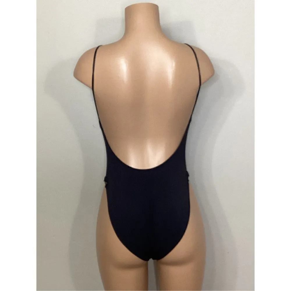 New. Rachel Pally black scoop neck one piece. - Image 6