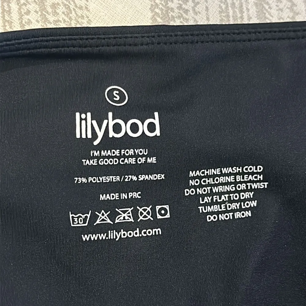 Lilybod Women’s Black with White Accent Leggings - Image 5