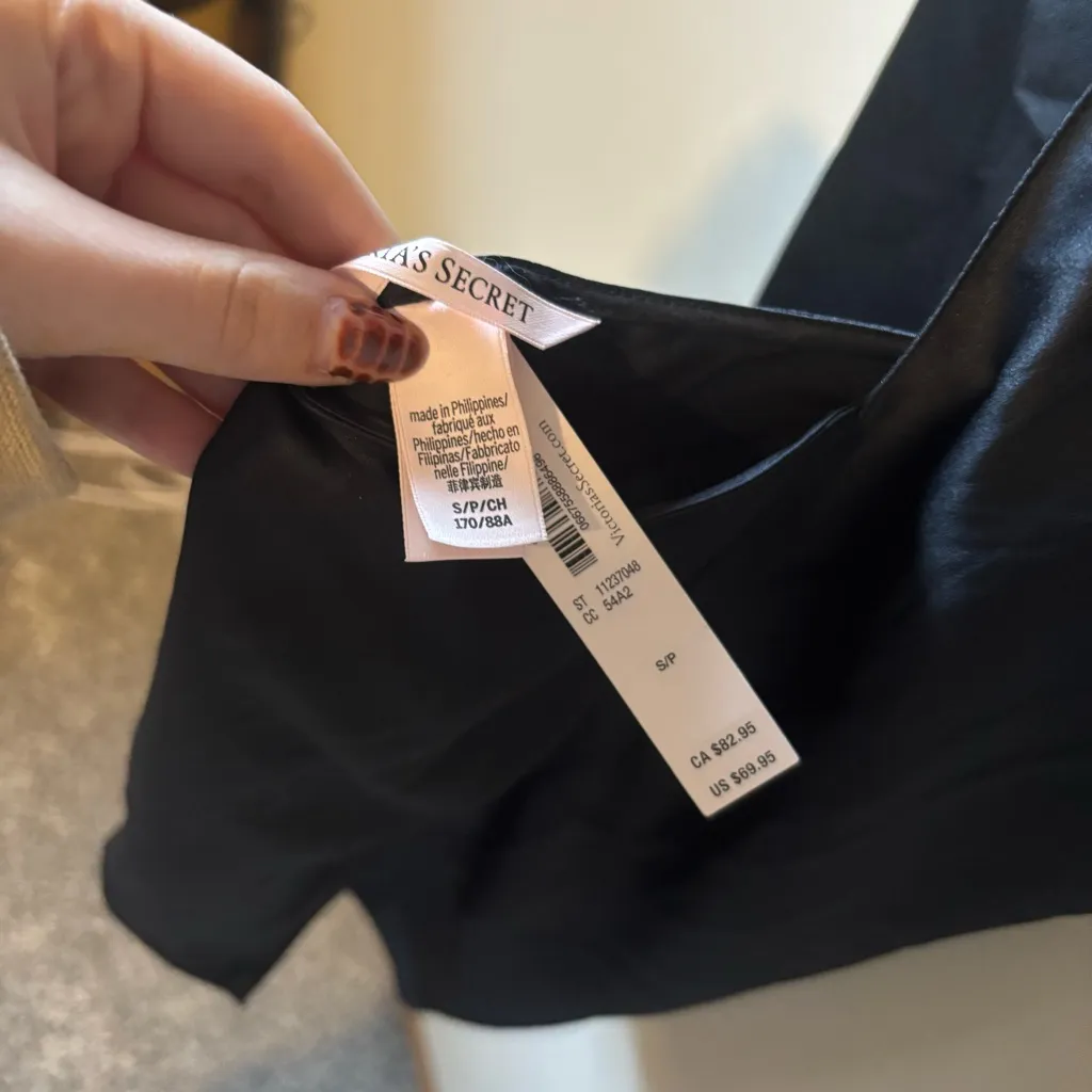 Victoria's Secret Black Slip Dress BRAND NEW - Image 3