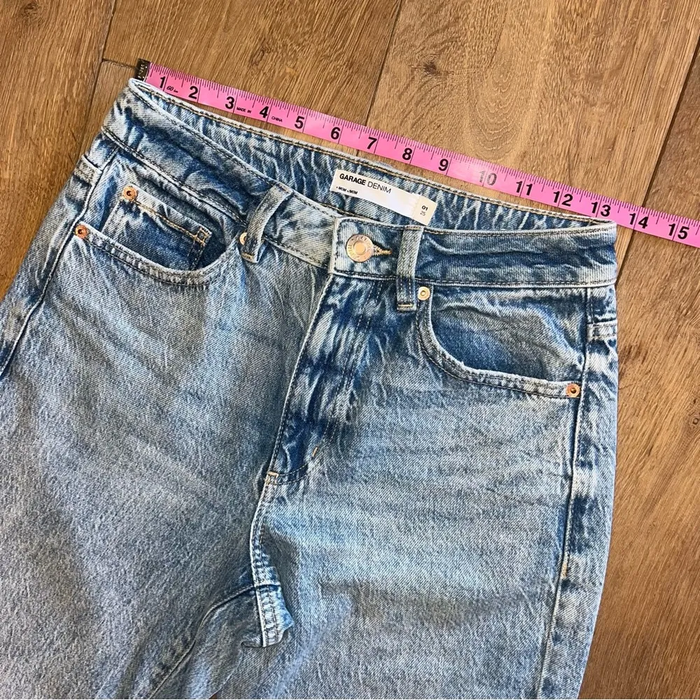 Garage Mom Jeans Denim High rise blue 1 - Image 9