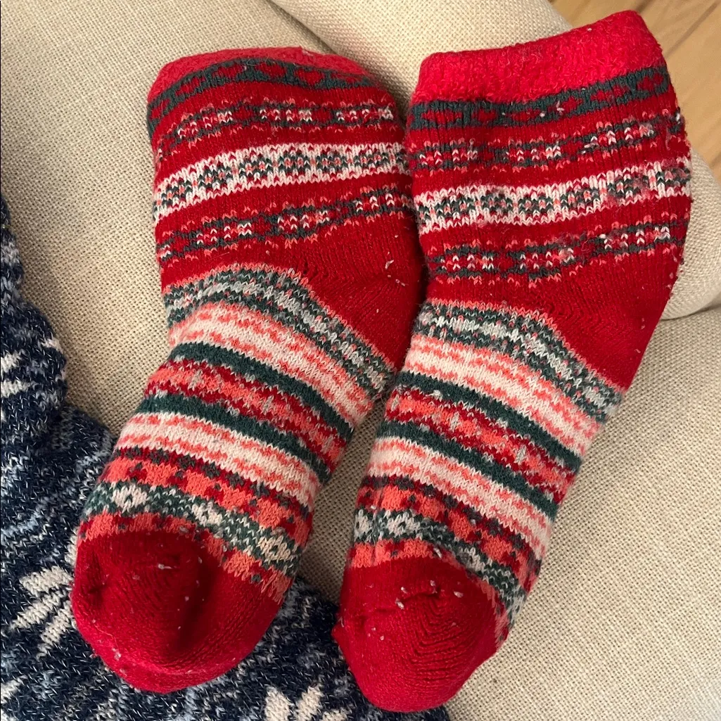 Festive Christmas Holiday Socks Collection Black - Image 2