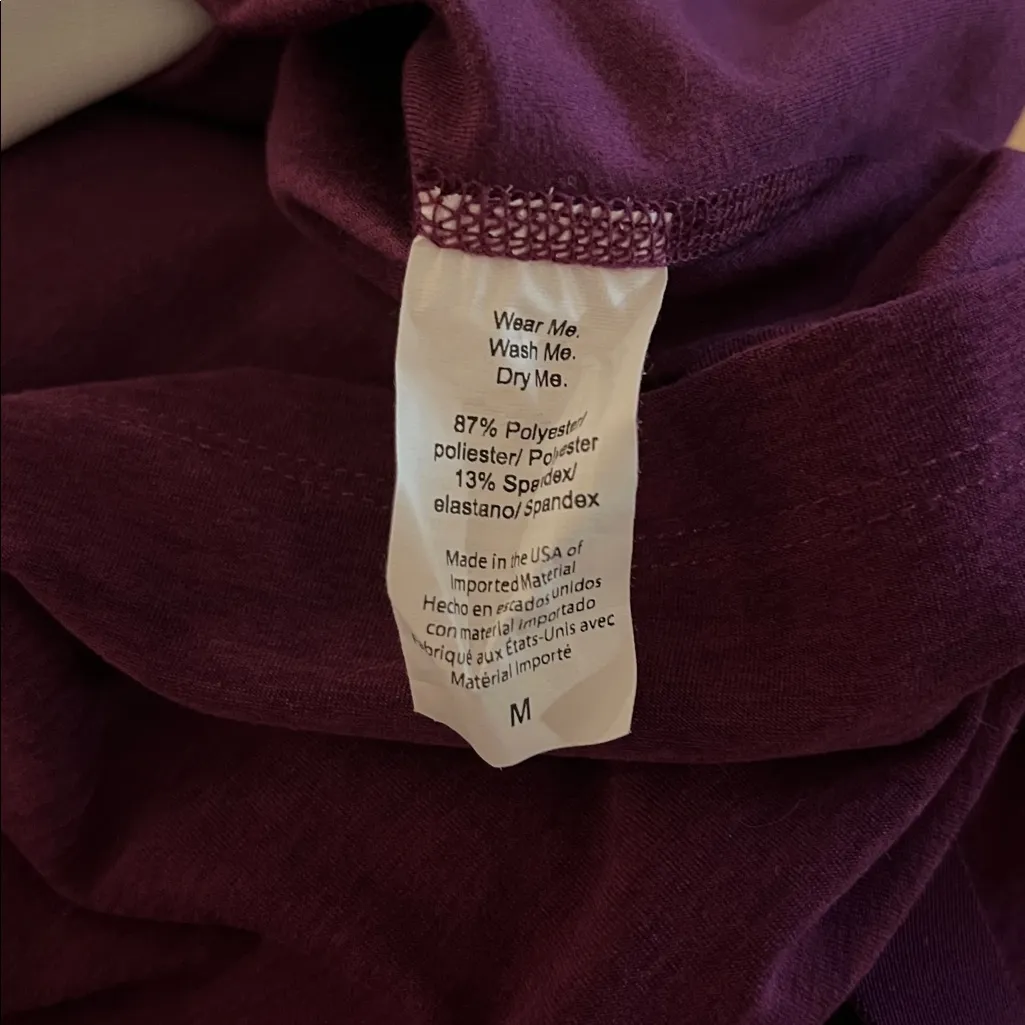 Beyond Yoga Purple Boysenberry Spacedye Move It Skort Dress - Image 7