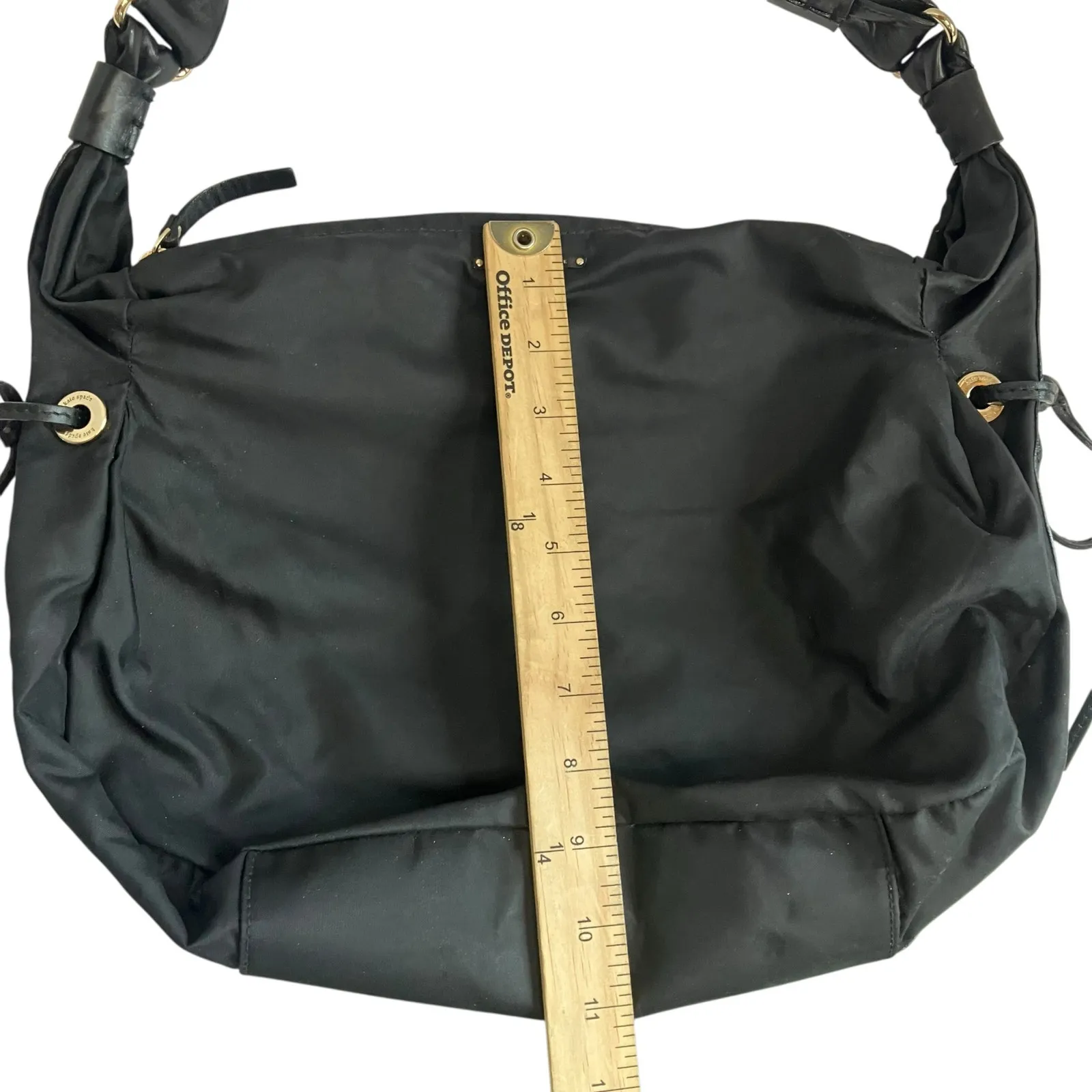 Kate Spade New York Nylon Shoulder Bag with Leather Shoulder Strap - Image 12