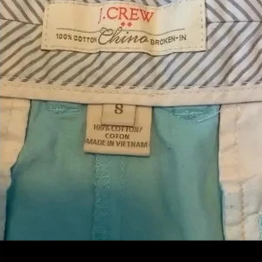 JCrew Light Blue Chino Shorts Size 8 - Image 6