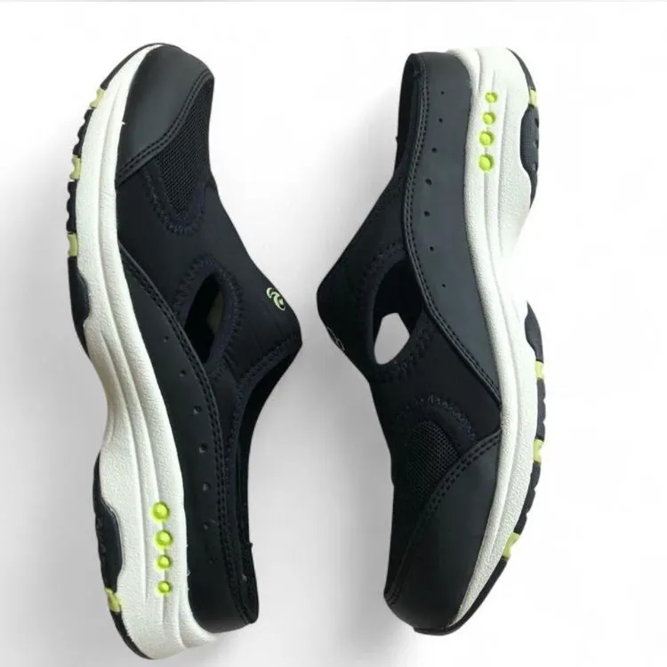 Easy Spirit Women's Sneakers Shoes Sling Black Size 7.5 - Image 8