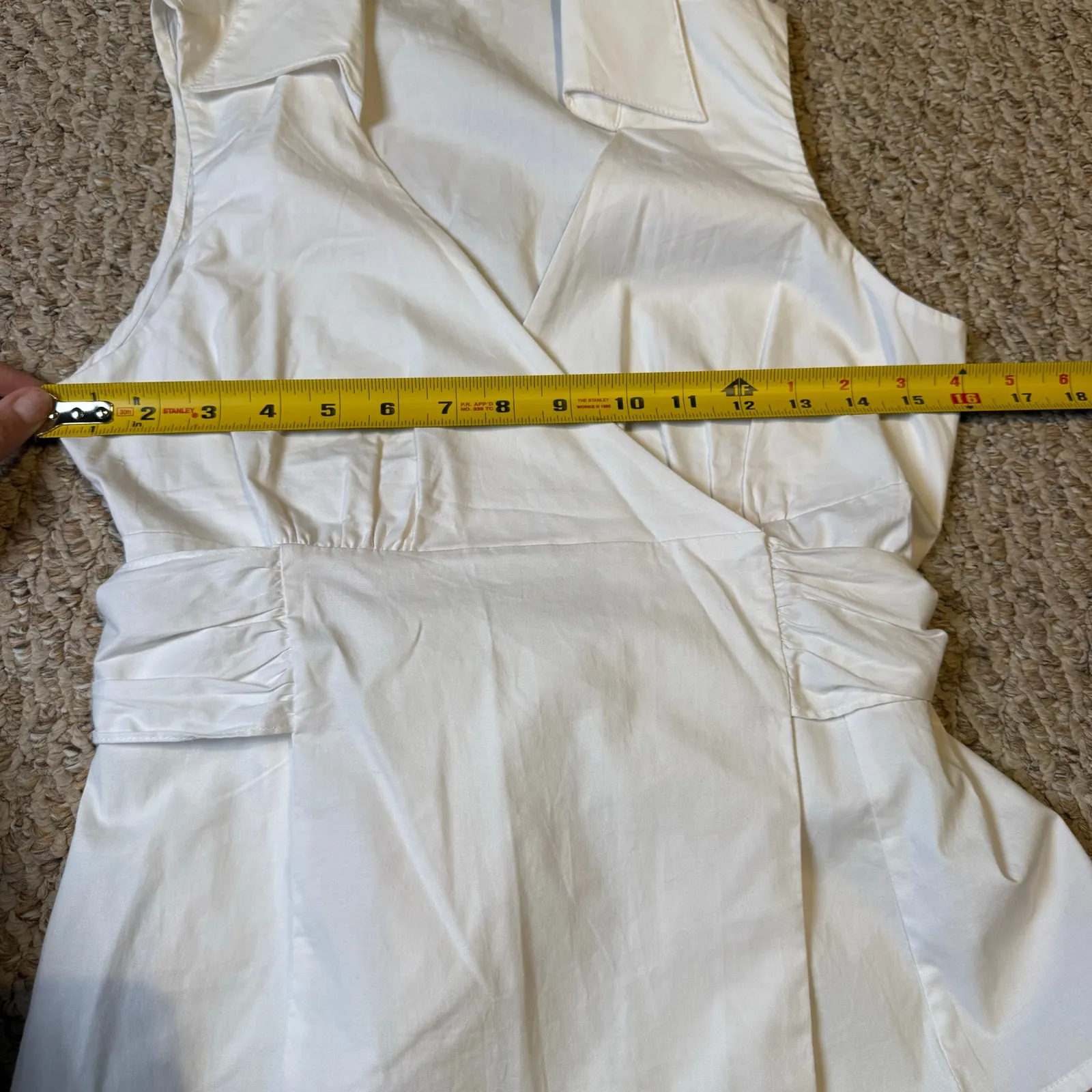 Twenty One White Dressy V - Image 5