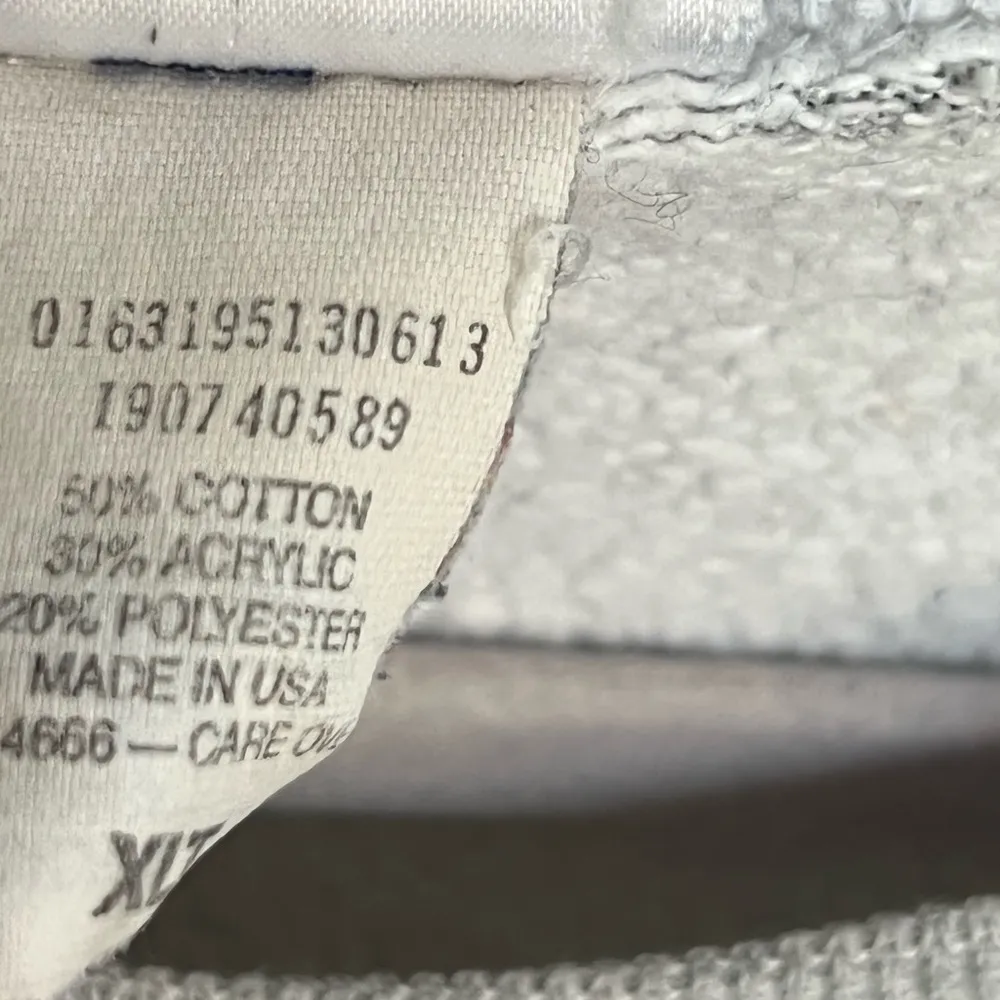 Vintage USA Olympics Heathered Grey Crewneck Pullover Sweatshirt | XL Gray - Image 6