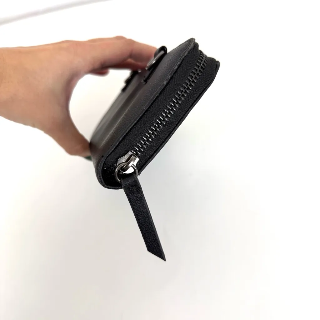 Juicy Couture Black Zip Wallet Rhinestones - Image 4