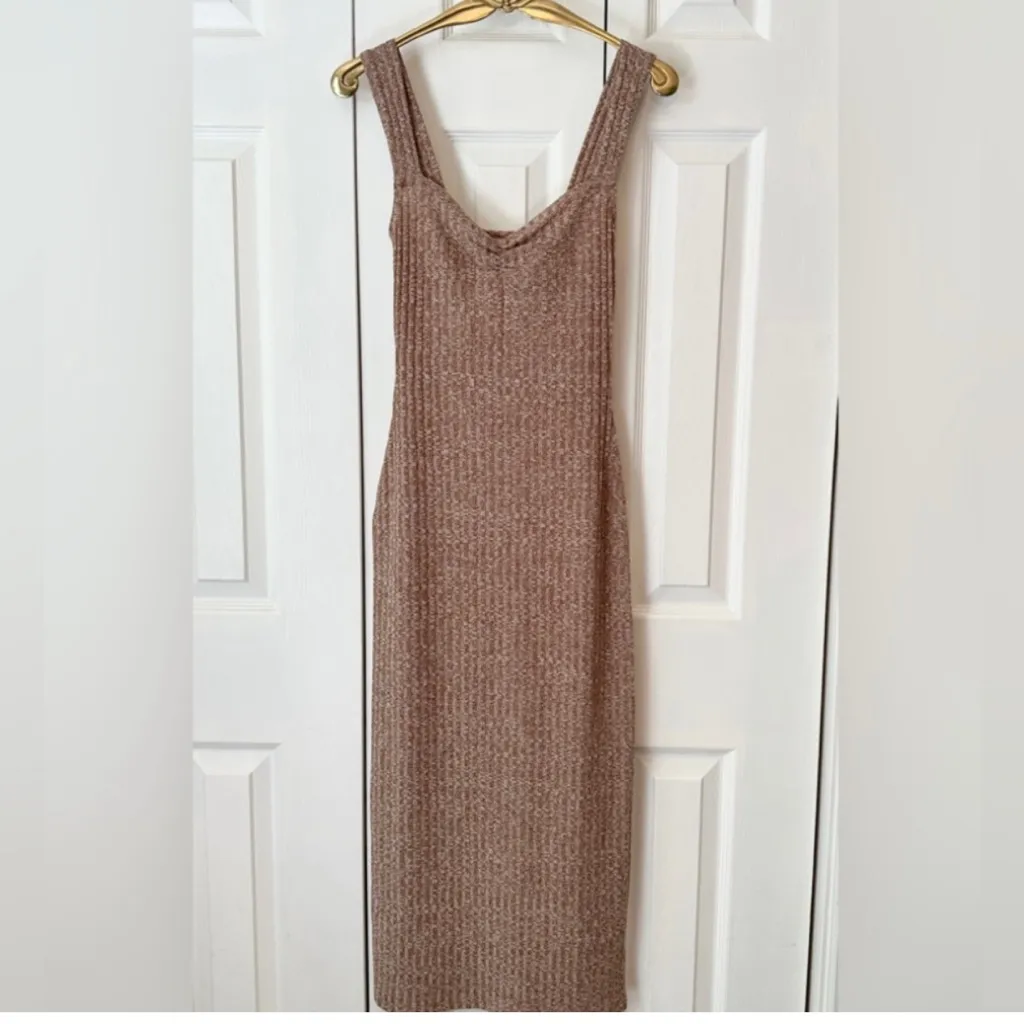 Reformation Brynn dress brown midi size Medium - Image 6