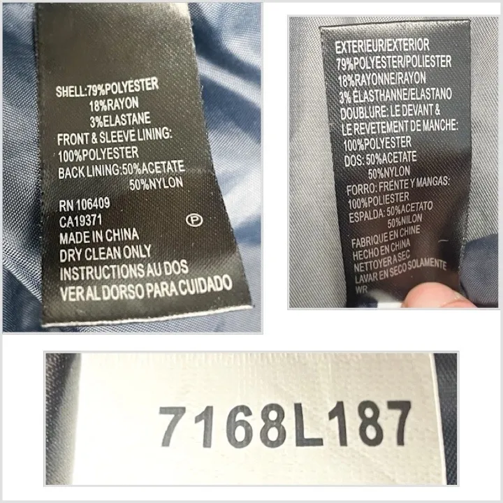 Tahari ASL classic work wear blazer Gray Size 16W - Image 7