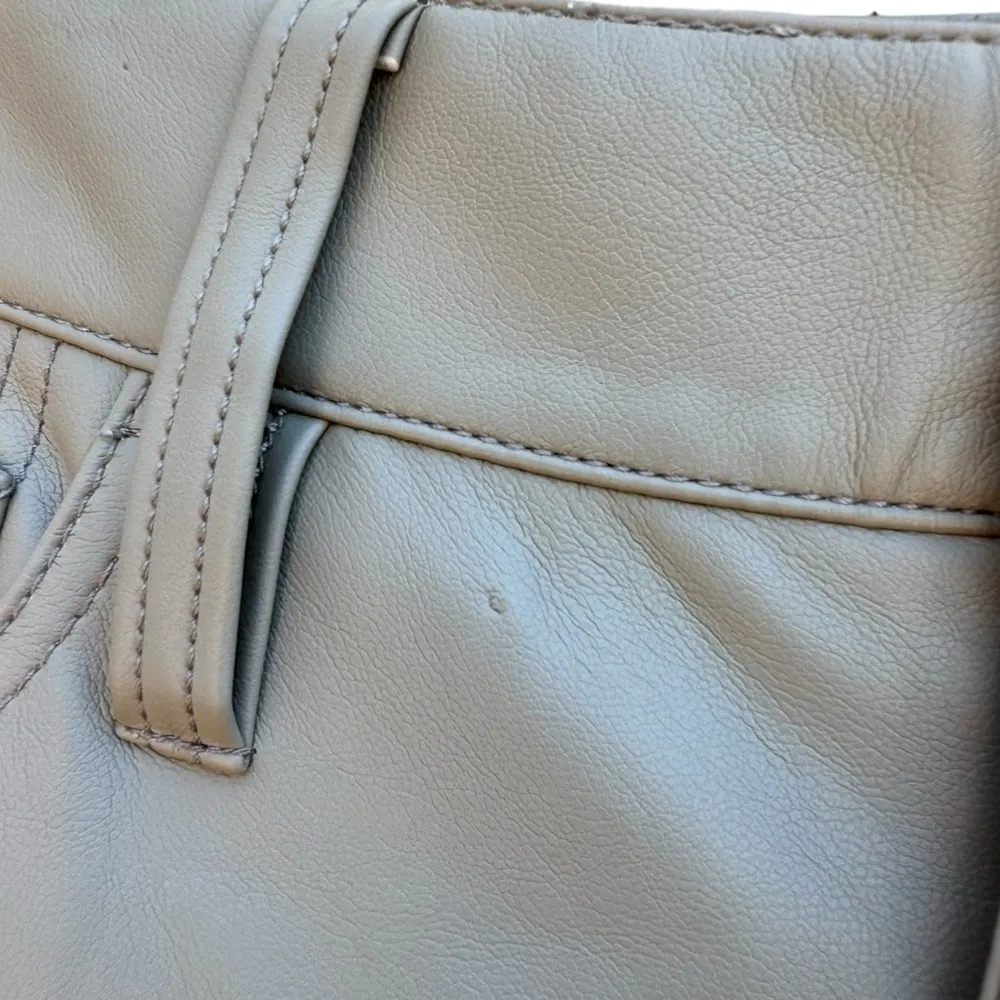 Madewell Faux Leather The Perfect Vintage Straight Jeans - Image 16