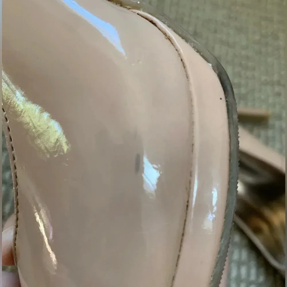 Steve Madden Gold Studded Heels - Image 8