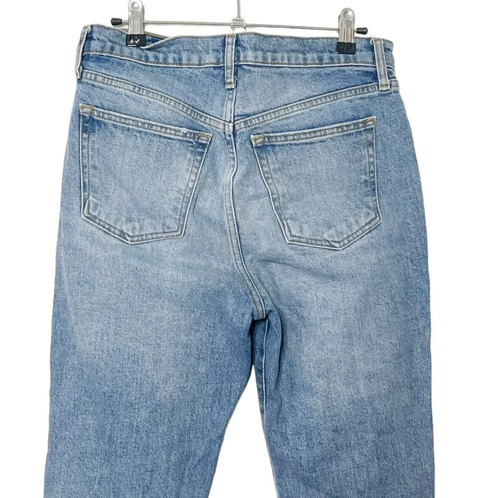 Free People We The Free Stella Skinny Jeans Distressed High Rise Size 28 - Image 6