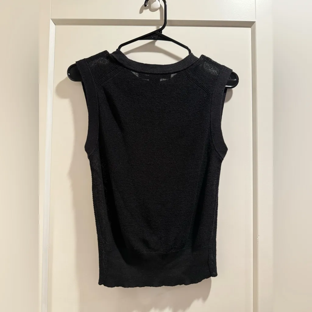 Veronica Beard Kellen Twist Front Sleeves sweater Top Size Xs - Image 4