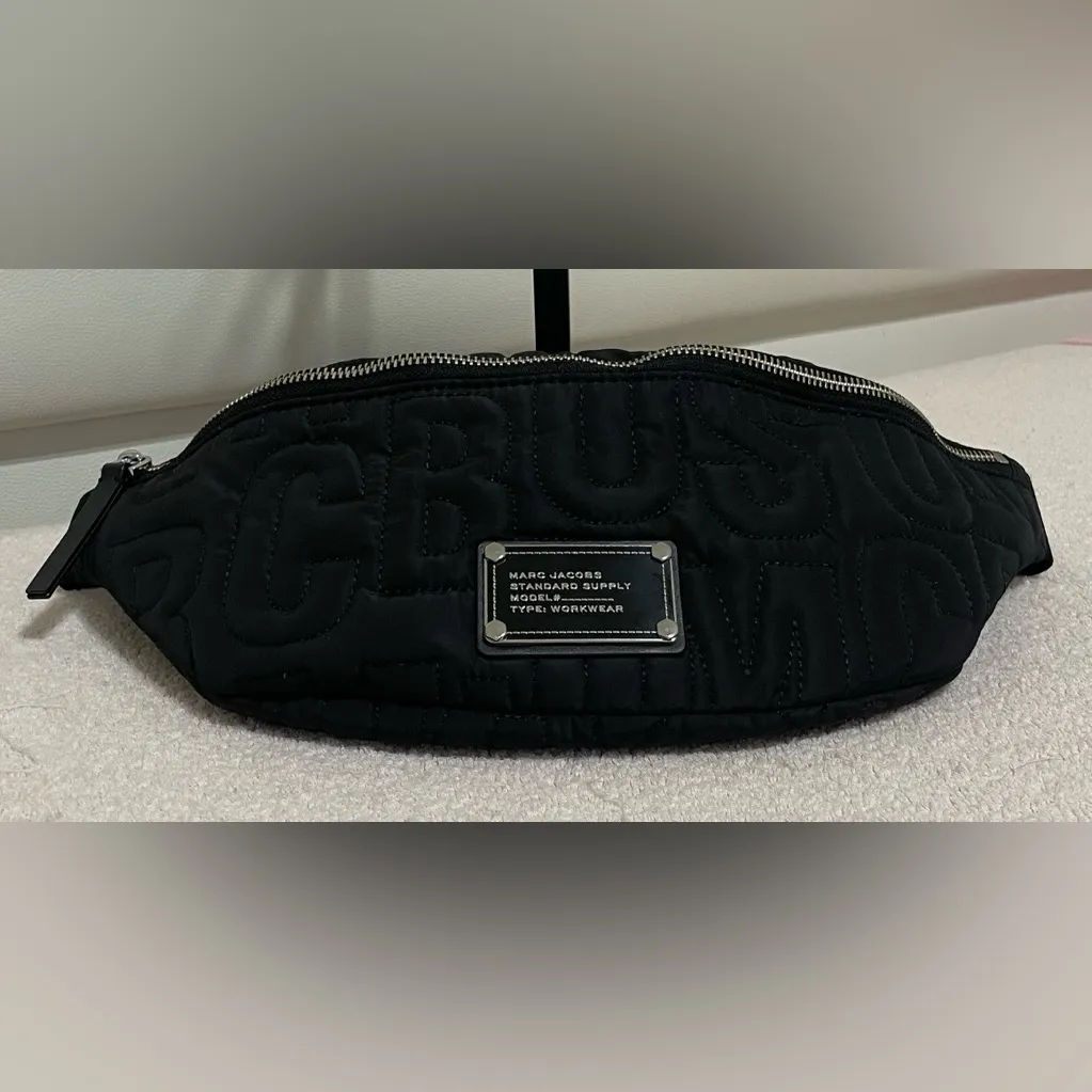 Marc Jacobs Quilted Black Belt/Body Bag - Image 2