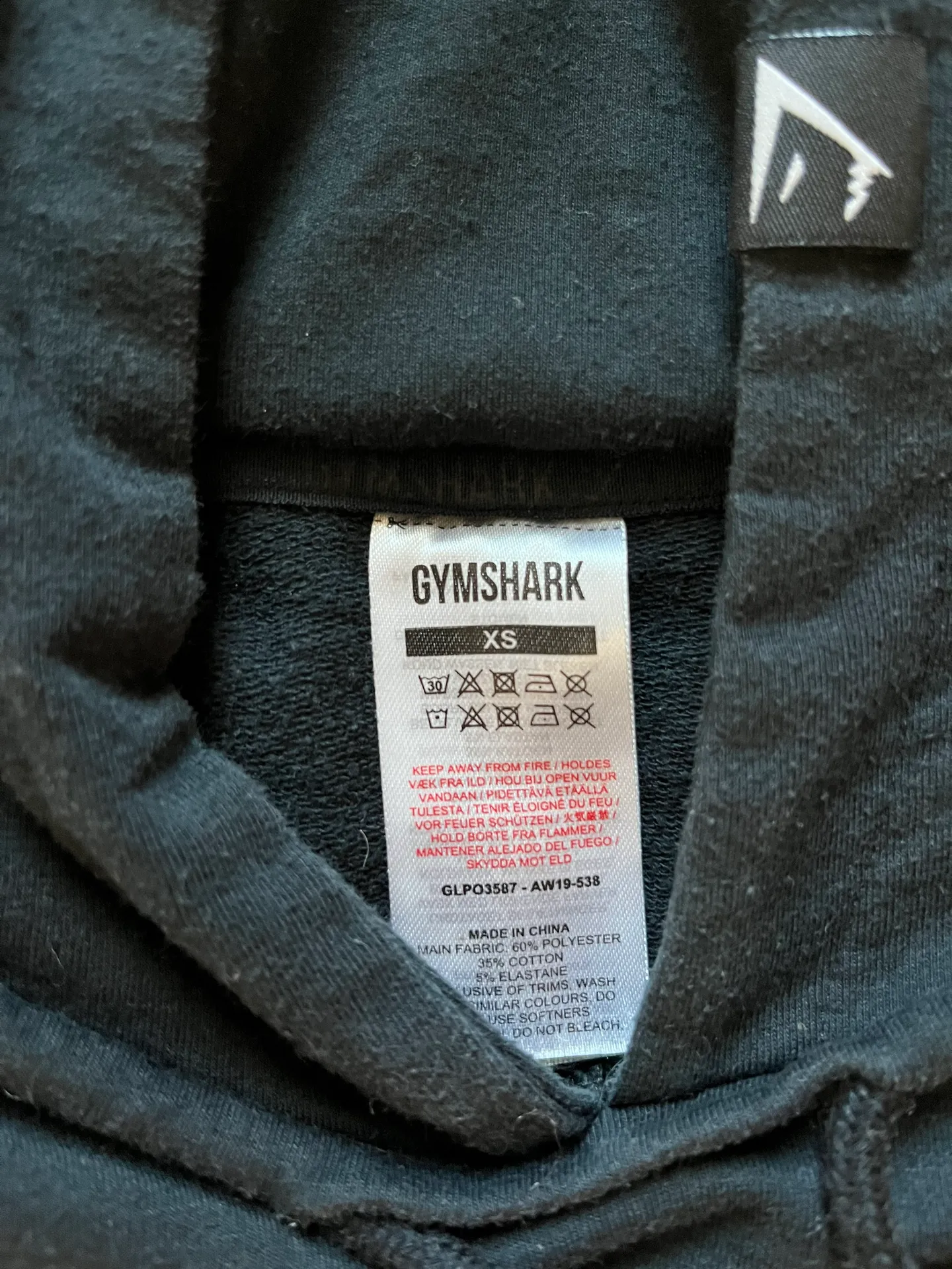 Gymshark Crop Hoodie - Image 2