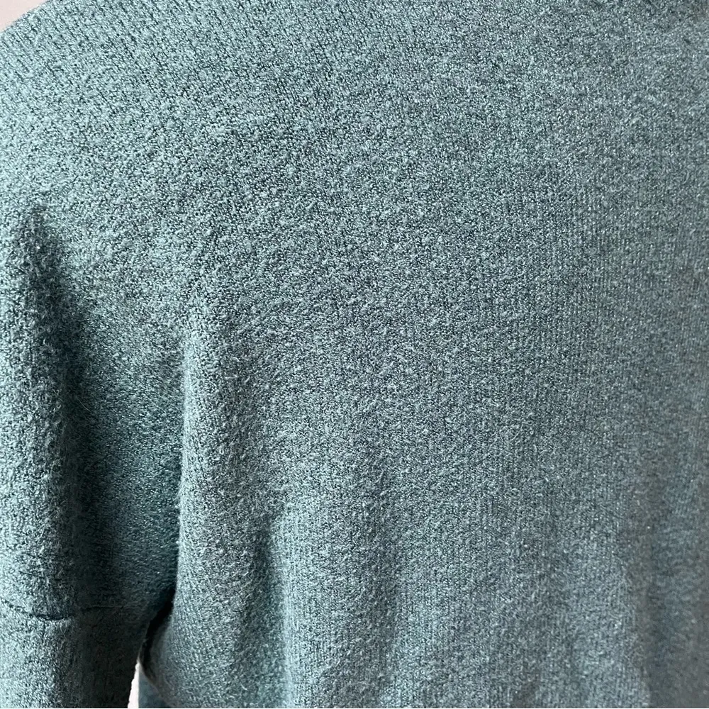 Dreamers by Debut Crewneck Cropped Green Sweater, Sz XS - Image 14