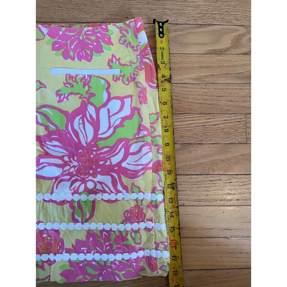 Lilly Pulitzer starfruit mini skirt size 6‎ - Image 4