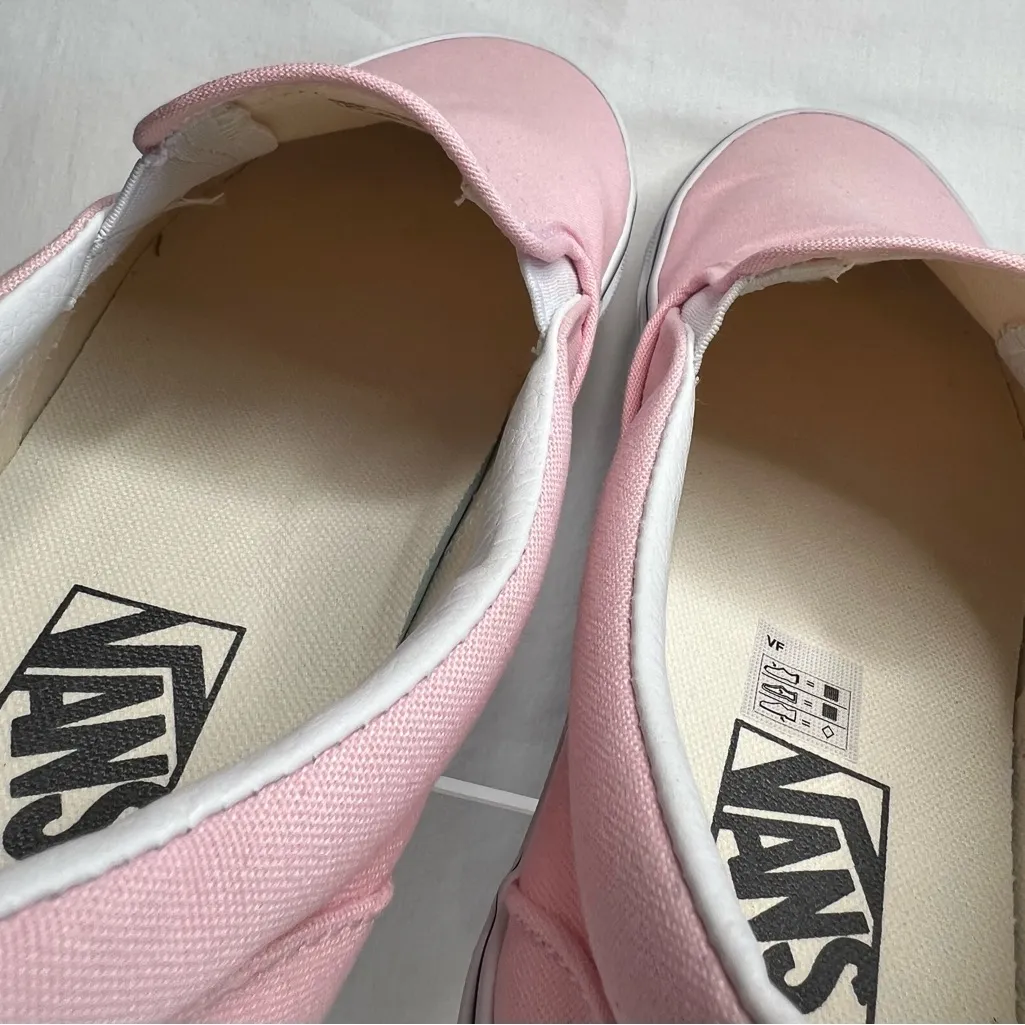 Vans  Classic Slip-on Blushing/True White, Women’s 9, Men’s 7.5 - Image 4
