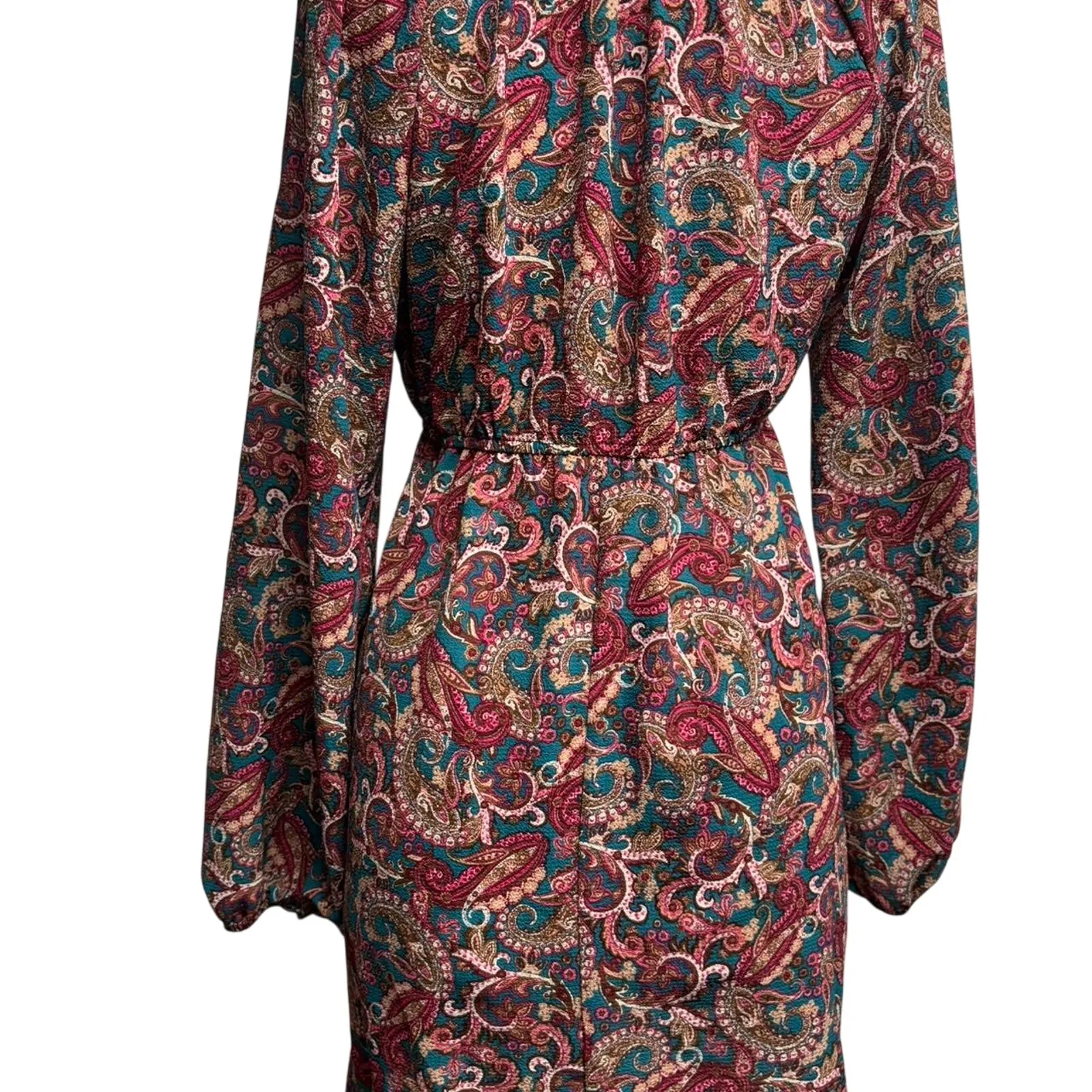 Bebop pink and blue paisley - Image 2