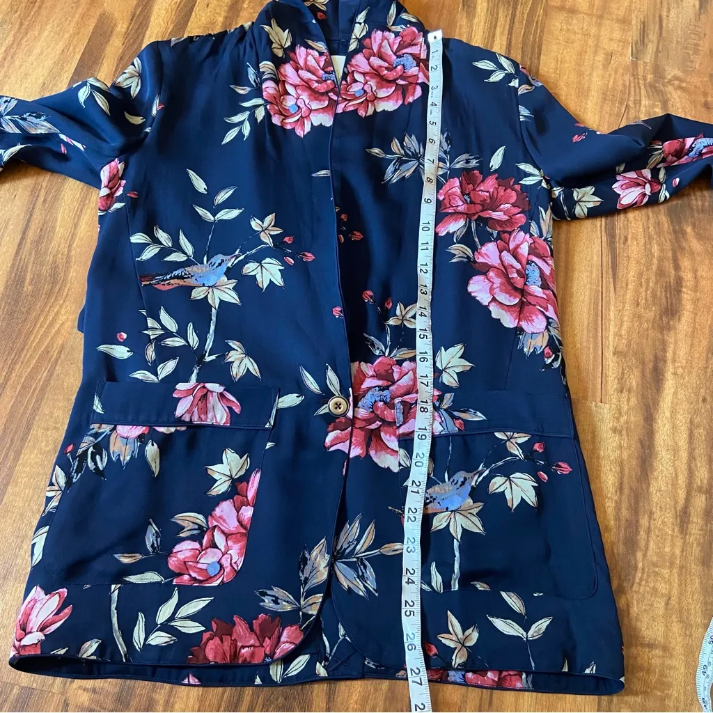 Joie Silk Floral Anasophia Blazer - Image 15