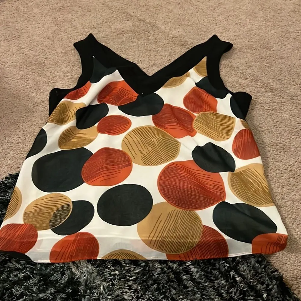 Anne Klein Ann Klein polka dot blouse 4 - Image 2