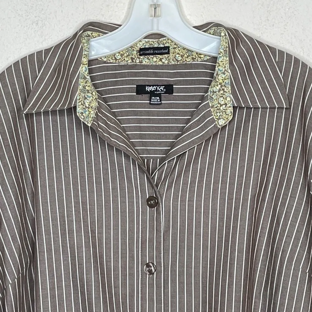 Krazy Kat ‎ Winkle Resistant Blouse - Image 4