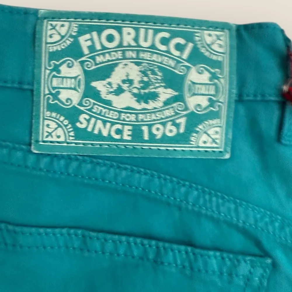 Fiorucci | Straight Leg Jeans | Teal | Size 27 | NWT - Image 4