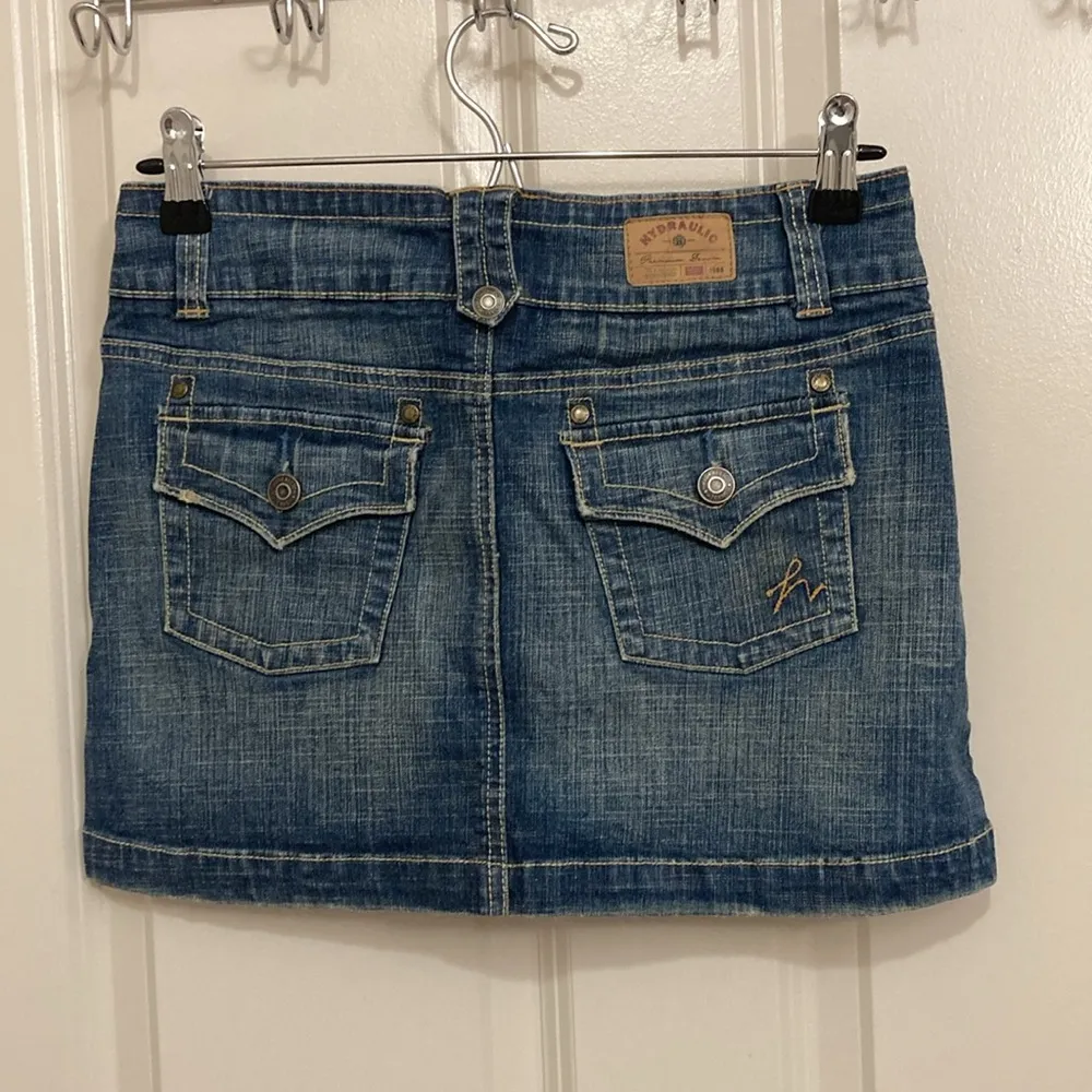 Y2K Denim Mini Skirt - Image 4
