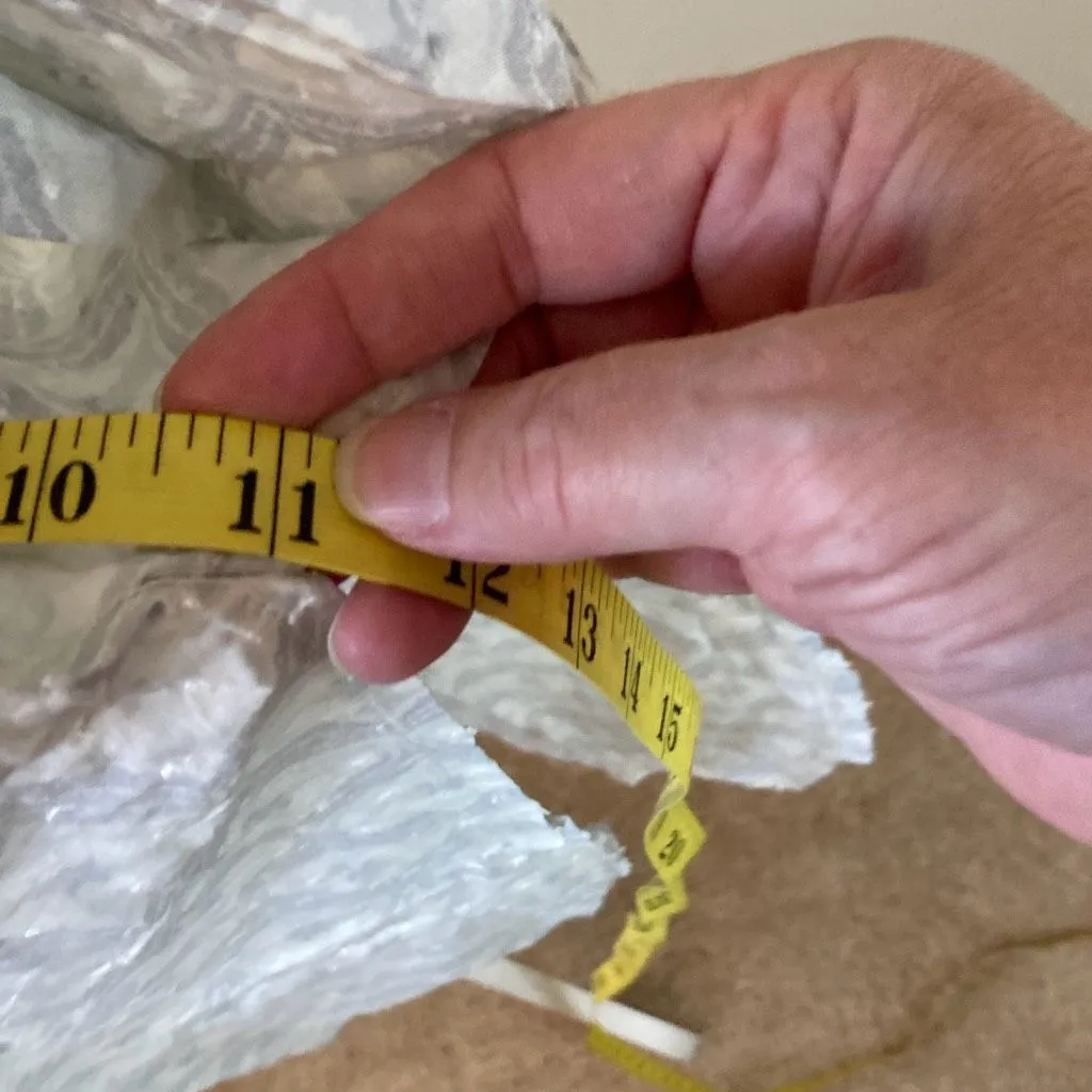 J. Valdi Womens Barcelona Tie Front Midi Shirt Dress Size Medium (M3) NWT‎ White - Image 9