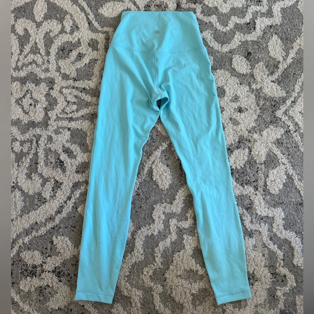 Lululemon  Cyan Double lined Align leggings⭐️ - Image 3