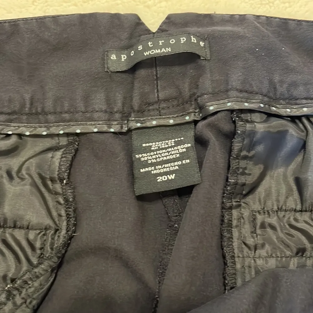 Apostrophe Women’s Black Pants 20W - Image 3