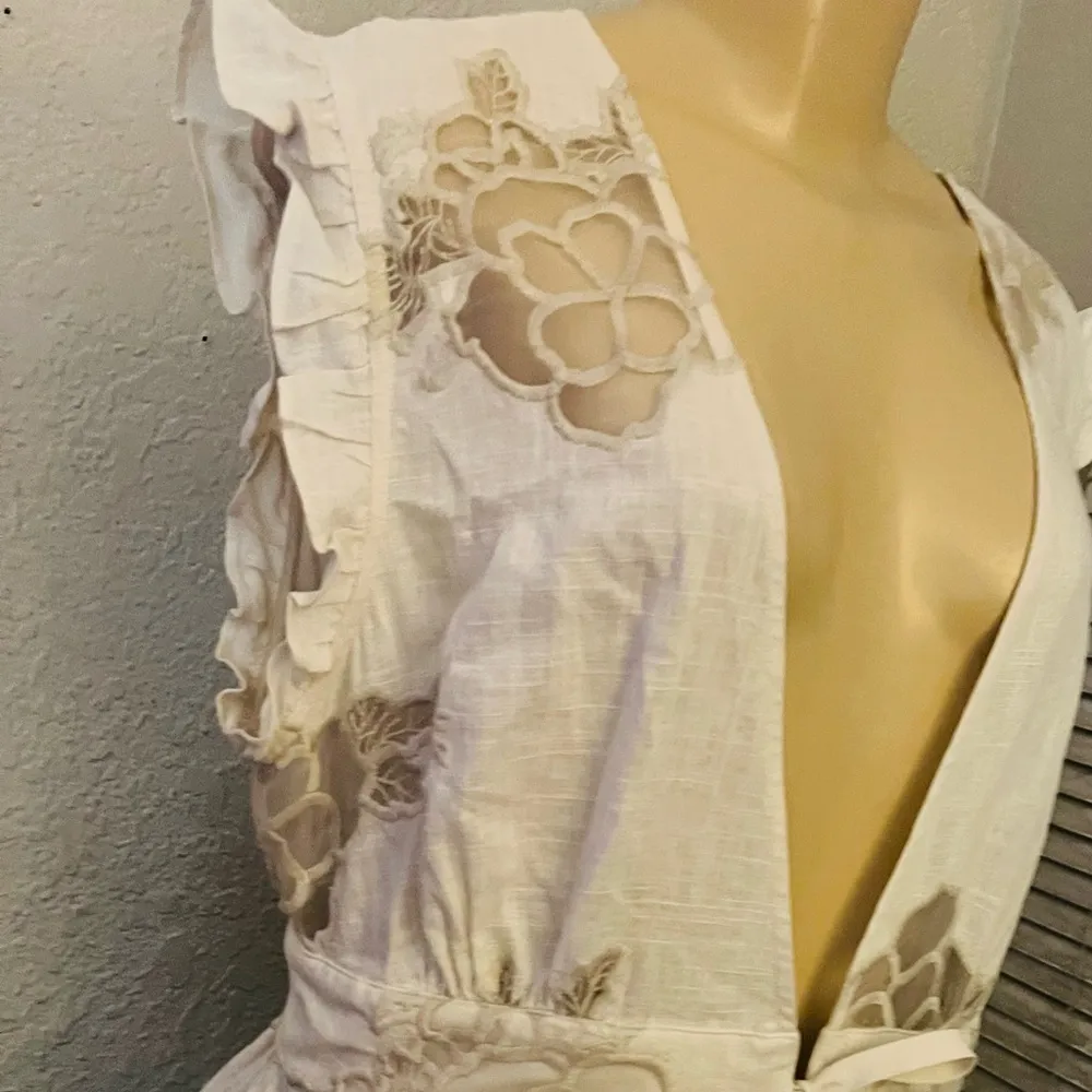 Cabi Laguna slip dress Topper only sold as is no dress under - Image 4