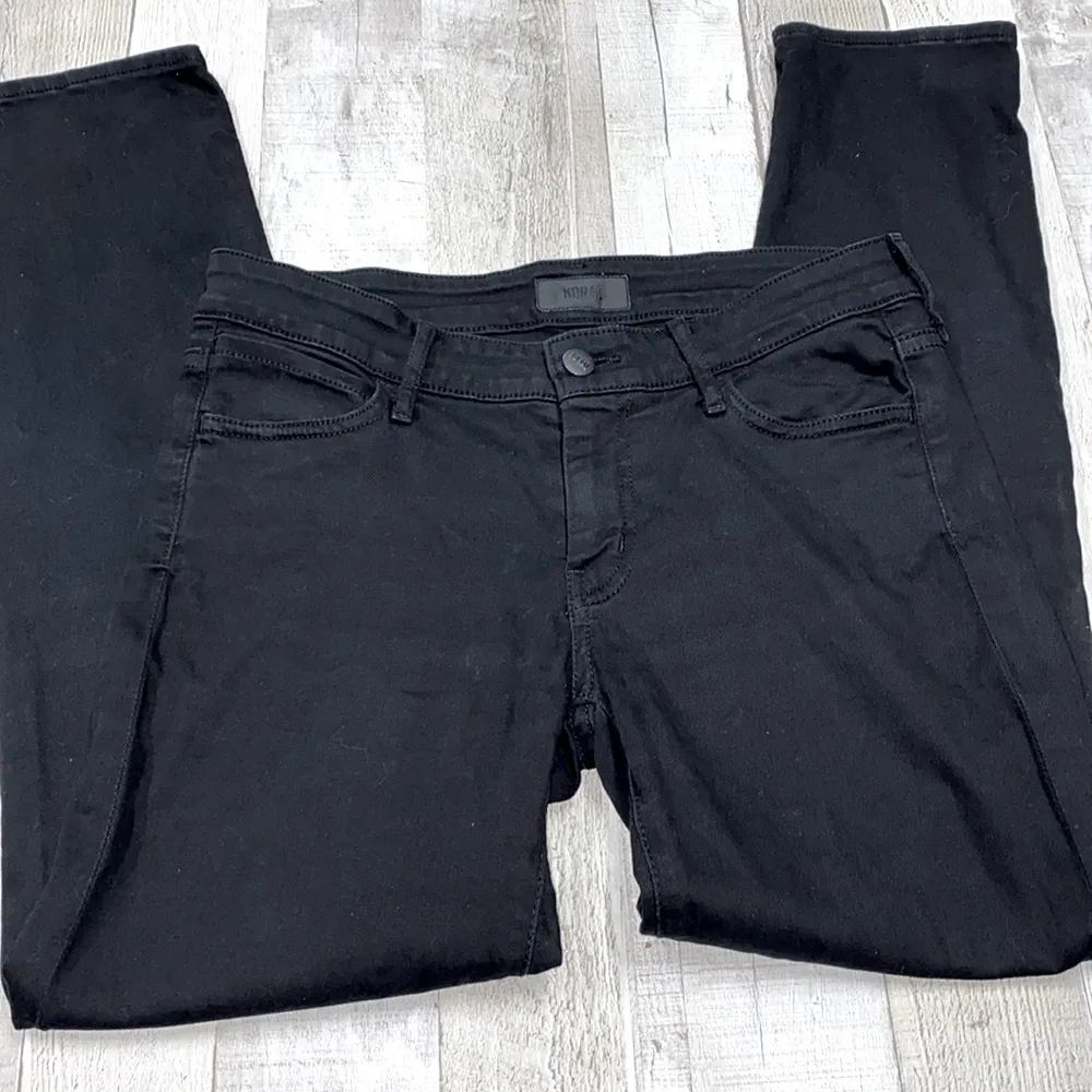 Koral black denim jeans size 28 - Image 5