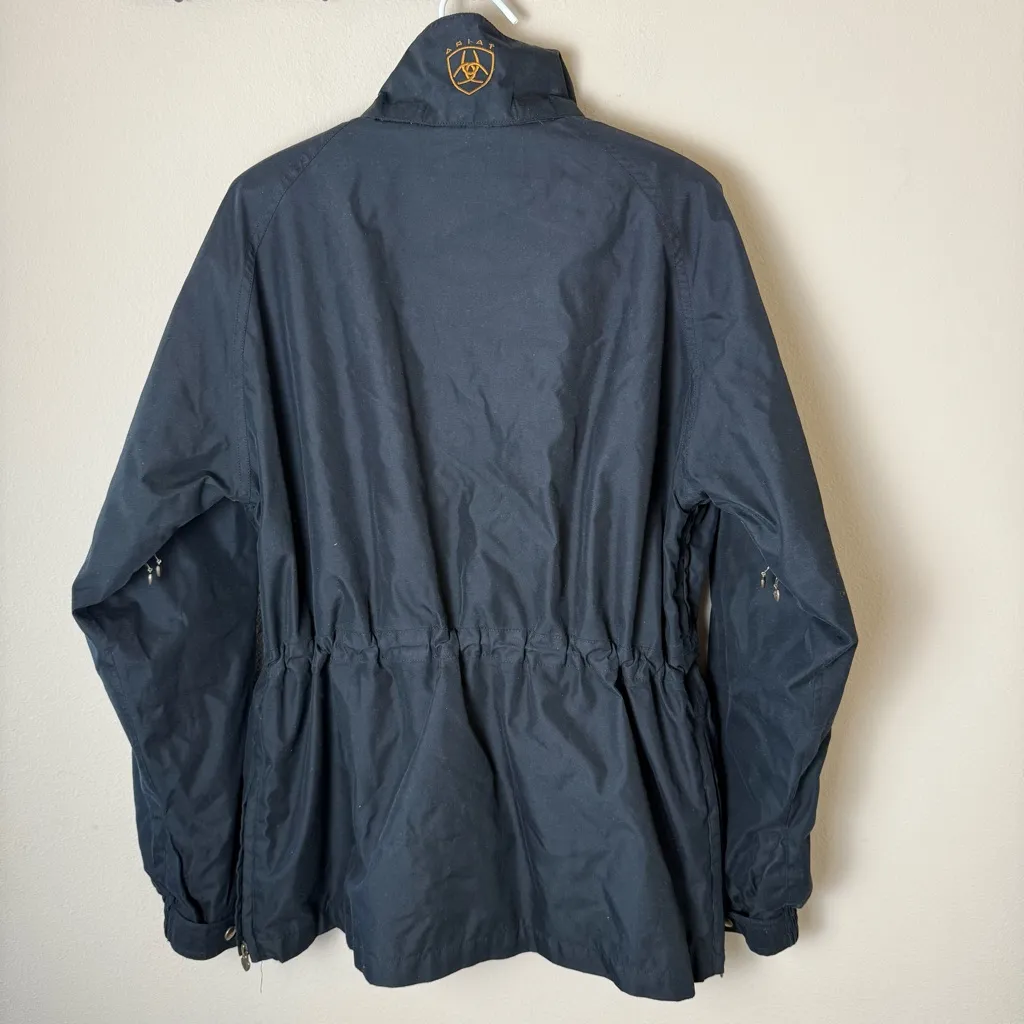 Vintage Ariat Chore Jacket Womens Small Black Coat Western Workwear 90s Y2K - Image 4