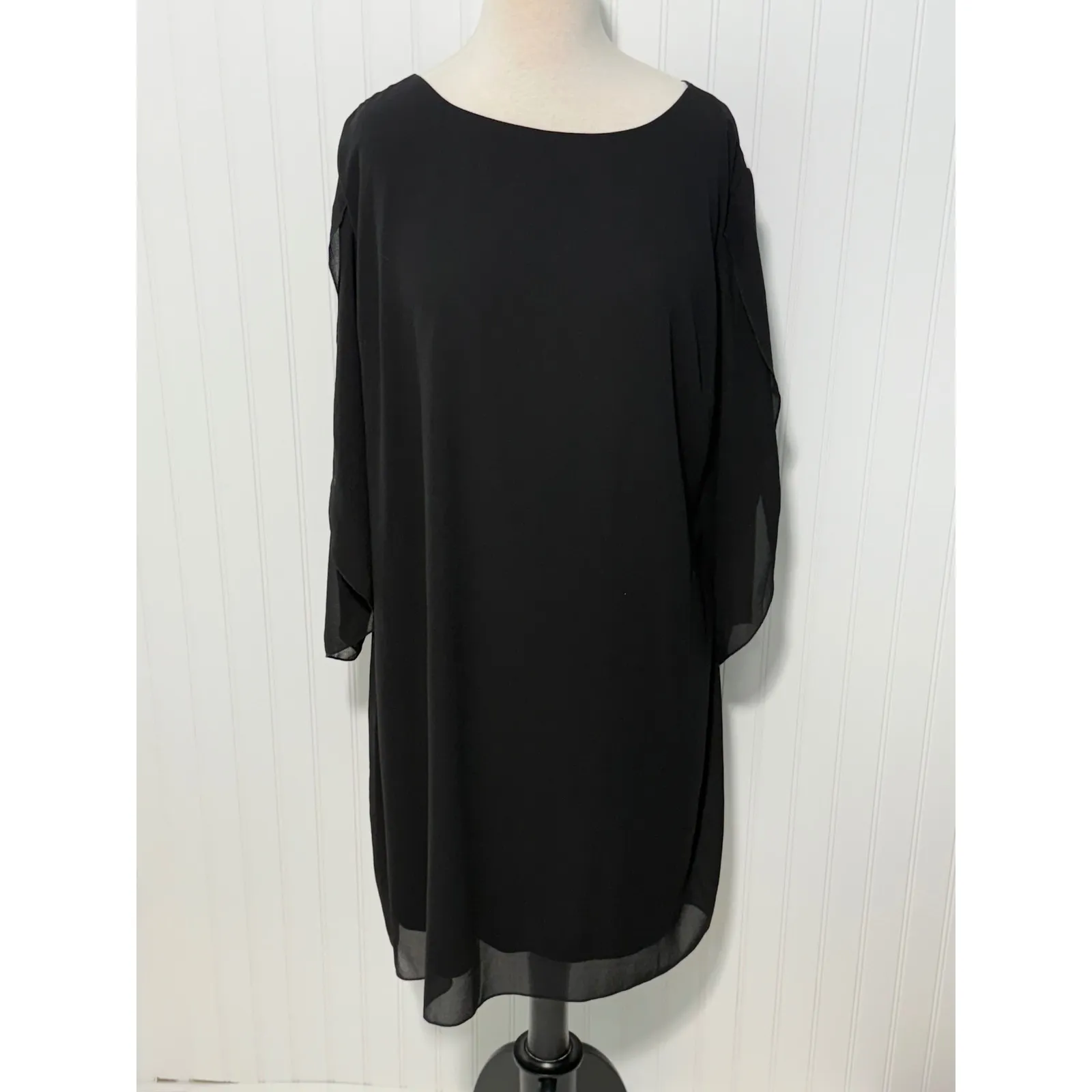 Grace Karin Women's 2XL Black Sheer Sleeve Lined Party Cocktail Dress - Image 12