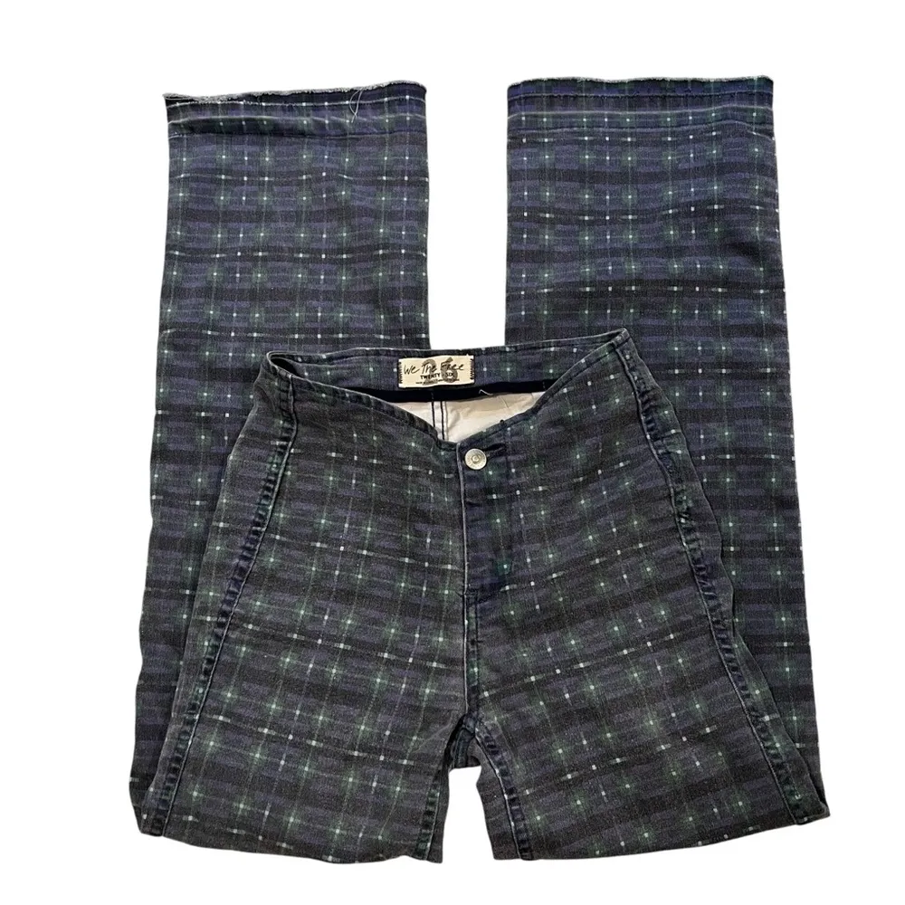 We The Free Isla Printed Slim Straight Jeans, Sz 26 - Image 5